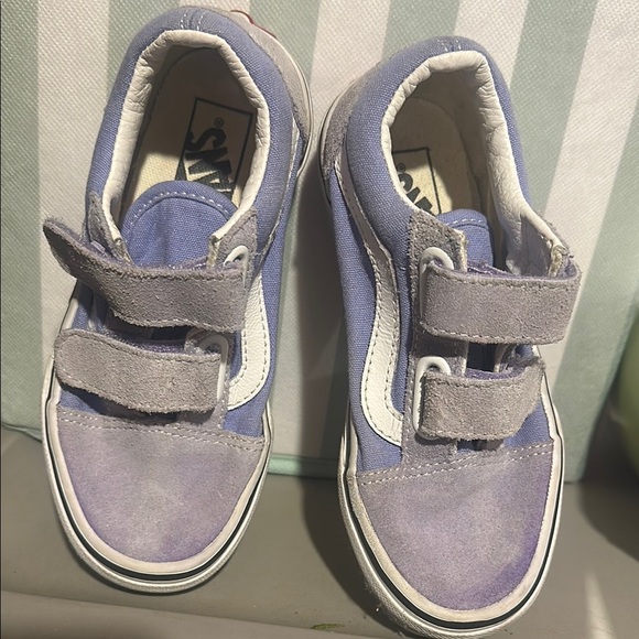 Vans Other - Vans Purple Sneakers Slip-On Style